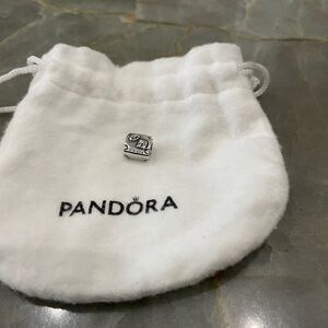 2 Pandora Silver Charms